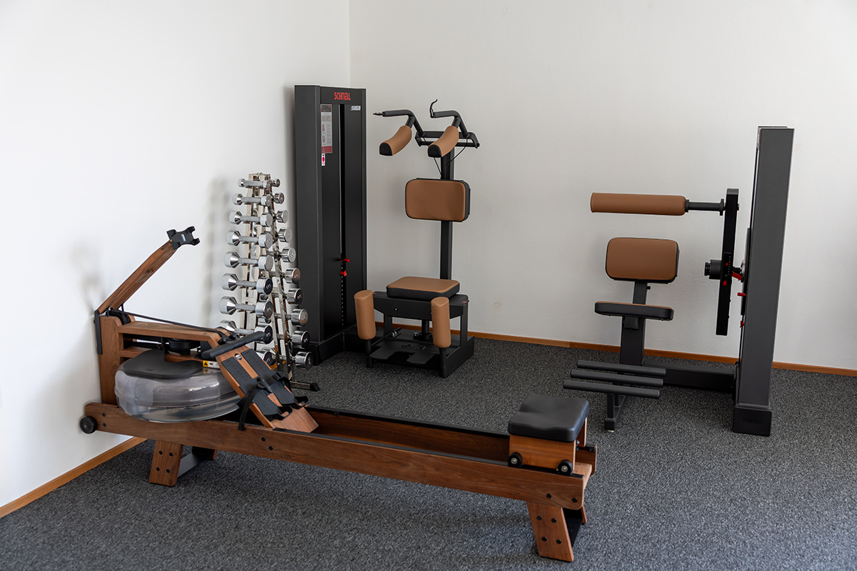 Trainingsbereich der Physiotherapiepraxis in Amstetten