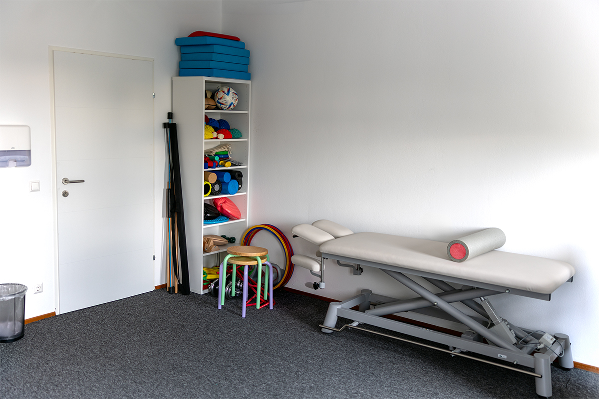 Behandlungsbereich der Physiotherapiepraxis in Amstetten