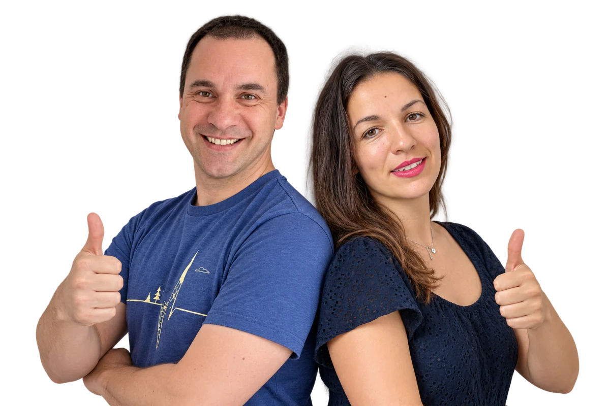 Das PhysioBerger-Team begrüßt Sie mit einem Daumen hoch